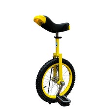 틴다샵 외발자전거 성인용 16인치 밸런스 묘기 18인치, 1개, 1cm, 16인치 옐로우 링