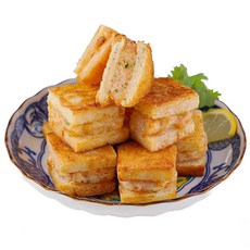 이룸찬 멘보샤 20pcs 업소용튀김 냉동새우튀김 냉동멘보샤 중식튀김, 500g, 2개