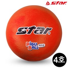 제이오스토어 피구공 4호 오렌지 체육수업 실내스포츠 소프트공 팀스포츠