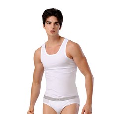 기어엑스 남성용 일반 사계절 나시라운드넥 언더레이어 상의