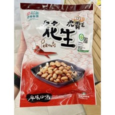 虎尾農會 虎霸王花生分享包 - 雲林十大伴手禮 香蔥蒜片/麻辣小魚乾/麻辣薯叔/奶油香蔥薯叔/香蔥/麻辣口味, 1個, 麻辣, 100g