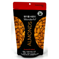 파라마운트팜스 원더풀 아몬드 가염, 200g, 2개