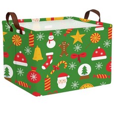 ASKETAM 아동용 대형 빈 부활절 바구니 패브릭 맞춤형 토끼 달걀 부활절 선물 바구니 남아 및 여아용 (토끼 마술사 부활절 달걀), 스노우플레이크 그린