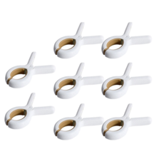 클린앤픽 대형 빨래집게 이불집게 건조집게 침구집게, 8개, 브라운베이지