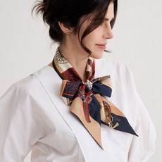 닥스 실크 스키니 스카프 FKI002I 388626