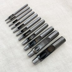 [정품SPC] 가죽공예 구멍펀치 타공펀치 (2mm~6.5mm), 4mm, 1개