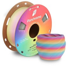 Polymaker Panchroma 듀얼 컬러 매트 PLA 필라멘트 포기 오렌지 (그레이-오렌지) 1.75mm 3D 프린팅 프린터 대부분의 FDM 프린터에 적합 1kg 스풀, 19 130 - 1.75mm 그라데이션 매트 파스텔 무