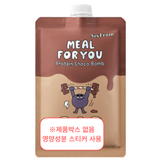 [리뉴얼] 소이프롬 밀포유 초코 프로틴밤 식물성 고단백 33g 쉐이크 (제품 박스 없음), 1박스, 350g