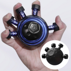 CONNEX 손가락 논슬립 그립 악력기, 블랙, 1개