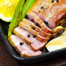 참나무 훈연 통 훈제삼겹, 3개, 150g