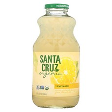 산타 크루즈 유기농 레모네이드 - 946ml - 케이스당 12개. Santa Cruz ORGANIC Lemonade - 32 Ounce - 12 per case.