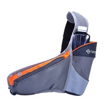 運動水杯包腰包男女時尚手機包單肩斜挎包舒適透氣大容量旅行百搭, 1個, S307橘色