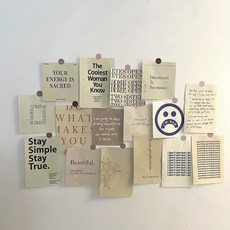 1 萬安/ 春夏秋冬ins風格季節性民宿咖啡館簡約小卡片, 1個, 冬日海報