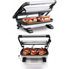 美國 Hamilton Beach 25452-MX 不鏽鋼三明治烤麵包機 1200W 營業 烤吐司 烤箱 早餐店