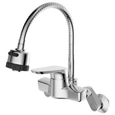 대림바스 벽붙이 코브라 주방 수전 DL-YK6A12, 1개