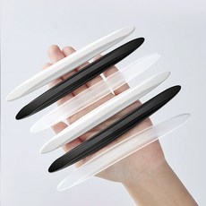 레모토 차량용 문콕방지 도어가드 슬림형 4P 세트, 4개, 블랙