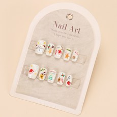 穿戴甲高級感豹紋閃鑽法式美甲甲片貓眼辣妹穿戴式指甲片, 1個, BY1866:手工甲M碼#10片/袋