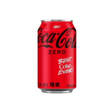 코카콜라 제로, 350ml, 12개