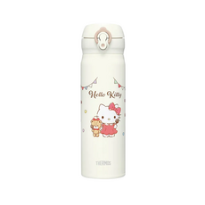 THERMOS Hello Kitty 保溫瓶, 1個, 500ml, Hello Kitty最愛巧克力篇