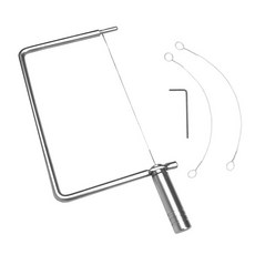 스테인레스 스틸 치즈 슬라이서 휴대용 다기능 핸드헬드 로프 커터 인체 공학적 핸들 절단 도구