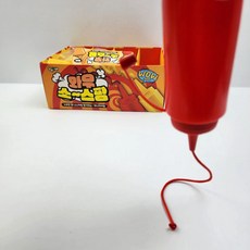 주방놀이소품 세트 2종 와우 쇼킹 소스 장난감 케찹 머스타드 깜짝놀이 문구잼 [엘리빅마켓], 소스장난감_1개(랜덤), 1개