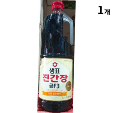 주방용품 샘표 진간장 금F3 1.7L, 1
