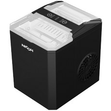 日本NICOH自動製冰機 快速製冰 操作簡便 小巧不佔空間 透明視窗設計, NIC-100B