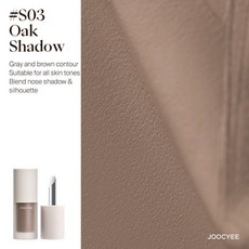JOOCYEE 다목적 치크 크림 신제품284727, S03 Oak Shadow