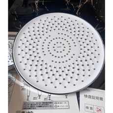 TOTO 淋浴花灑 25cm大頂噴超薄型 空氣注入蓮蓬頭, 1個, 單獨增壓頂噴,槍灰色