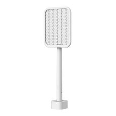 充電式伸縮電蚊拍，安全網面設計，長效續航，居家戶外滅蚊必備, 白