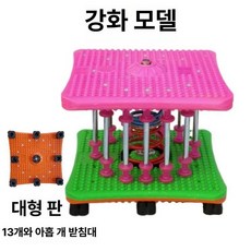 트위스터 운동기구 옆구리 운동 뱃살 빼는 실내 스트레칭, 1개, 13곡 대형 패널 9개 받침대