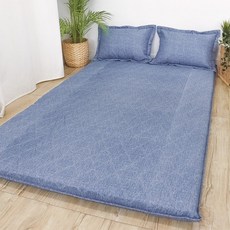 무지 세미 누빔 요매트 바닥매트 1인용 2인용 3인용 ths*498Wt