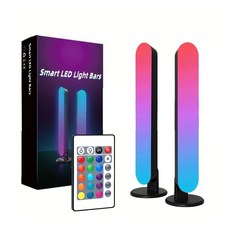 拾音燈 節奏燈 氣氛燈 電競氛圍燈 房間氣氛燈 七彩燈, 雙頭RGB(可放左右兩邊)