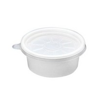유앤팩 일회용 소스용기 + 뚜껑 세트 소 70mm, 3세트, 100개입