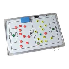 HAIMINGJUN 축구 코칭 보드 코칭 화이트 보드 보조 축구 코칭 보드, 알루미늄 합금, 하얀색