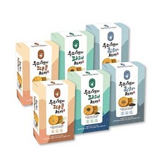 신화당 우리현미전병 (땅콩2+파래2+흑임자2), 6박스, 126g