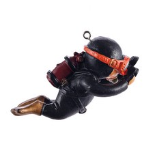 魚缸裝飾 漂浮潛水員 魚缸造景裝飾品, 1個