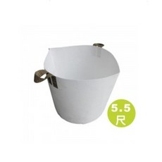 花花世界 園藝資材 不織布移植袋 (有耳) - 美植袋/栽培移植袋，多尺寸選擇, 1個, 5尺5