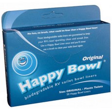 [happy bowl] 해피볼 카라반 캠핑카 포타포티 이동식변기 변기커버 해피보올, 1개, 오리지널