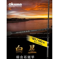 OKUMA 寶熊 白星 綜合石斑竿 - 雙尾 ( 60號 / 40號 ) 海釣場 雙尾小斑竿 戰鬥竿