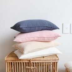 에이트룸 3중 모달 거즈 유아 베개커버, 핑크