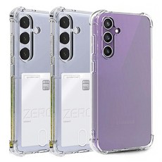 스톤스틸 1+1+1 갤럭시 점프3 카드 수납 수납 케이스 + 투명 범퍼 젤리 케이스