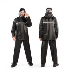 摩托車雨衣 雨褲套裝男款分體式全身防暴雨騎手騎行專用防雨服, XL