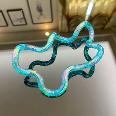 電鍍扭扭樂溫變系列寶石減壓神器 新奇解壓玩具, 1個, 寶石-琉璃藍（禮盒裝）