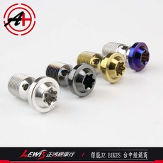 JZ BIKES ​薄型油管螺絲 M10 P1.25牙, 1個, ​薄型油管螺絲 M10   P1.25牙,白鐵