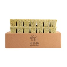 그로단 98구 씨앗 종자 발아용 LG틔운 인공토양 수경재배 스펀지 수경재배기 암면배지 3.6x3.6x4cm, 1개