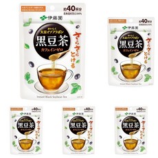 伊藤園 さらさら取る 맛있게 간장 이소 플라본 검은 콩 차 분말 32g 카 1422, 1