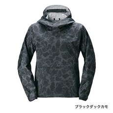 SHIMANO RA-26JT XEFO DURAST 派克防水連帽上衣 彈性耐磨耗素材 藍、迷彩黑, 藍色,M