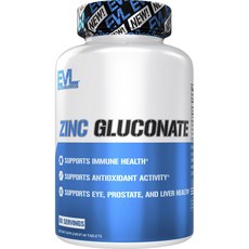 EVLUTIONNUTRITION 葡萄糖酸鋅片, 1個, 60入