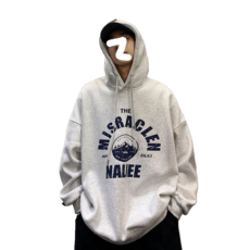 남성용 긴팔 빅사이즈 ~8XL까지 후드 티 셔츠 헐렁 베이직 상의 뉴타임즈 XW11063